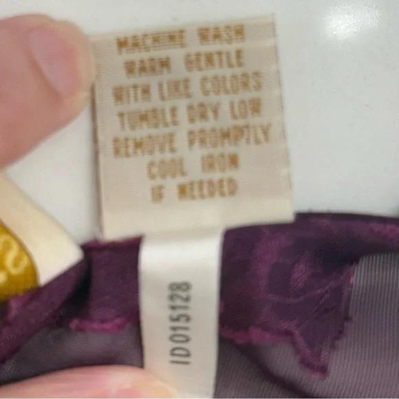 Victoria’s Secret Vintage Gold Tag Lingerie Sleepwear Patterned Classic Sz Small - Picture 8 of 11